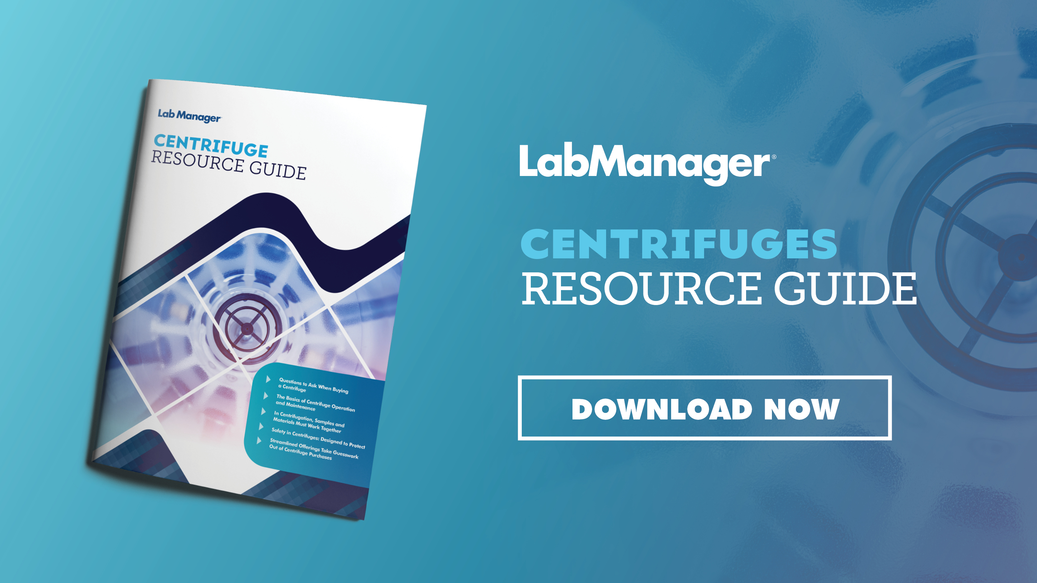 Centrifuge Resource Guide Lab Manager